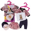 Ubranko w stylu glamour dla Baby Born 43 cm Zapf