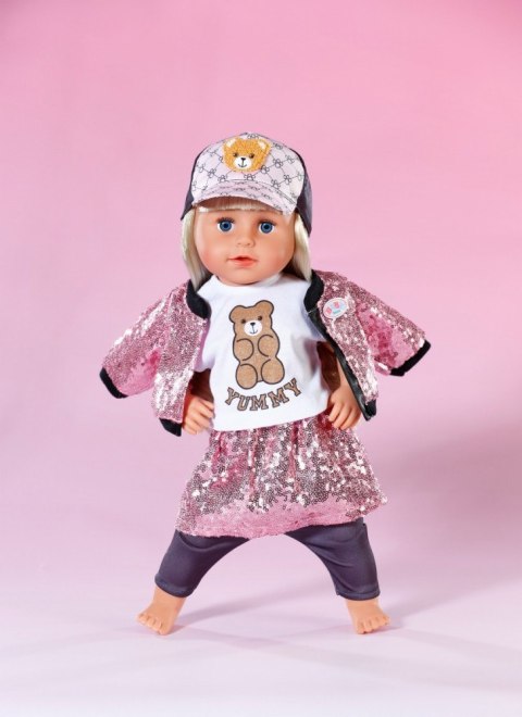 Ubranko w stylu glamour dla Baby Born 43 cm Zapf