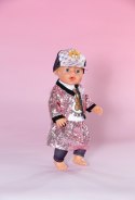 Ubranko w stylu glamour dla Baby Born 43 cm Zapf