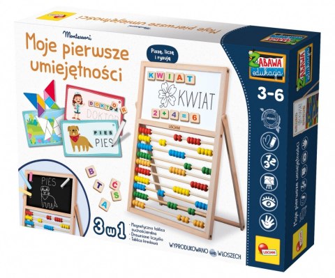 Zestaw edukacyjny Montessori Moje pierwsze umiejętnści Lisciani