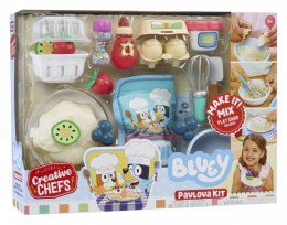 Zestaw z masą plastyczną Creative Chefs Bluey Beza Pavlova Little Tikes