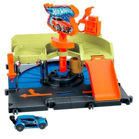 City Zestaw Rajdowa myjnia Hot Wheels