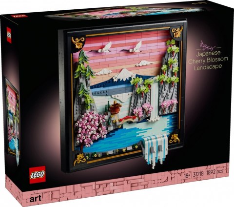 Klocki ART 31218 Japoński krajobraz z kwitnącą wiśnią LEGO