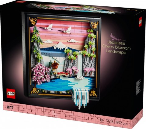 Klocki ART 31218 Japoński krajobraz z kwitnącą wiśnią LEGO