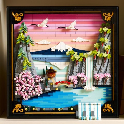 Klocki ART 31218 Japoński krajobraz z kwitnącą wiśnią LEGO