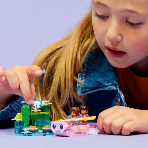 Klocki Friends 42681 Przygoda na aksolotlowej łodzi LEGO