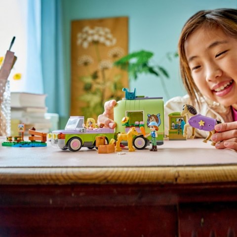 Klocki Friends 42695 Przyczepa z koniem i źrebaczkiem LEGO