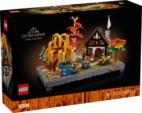 Klocki Icons 11372 Jesienny ogród z chatką LEGO