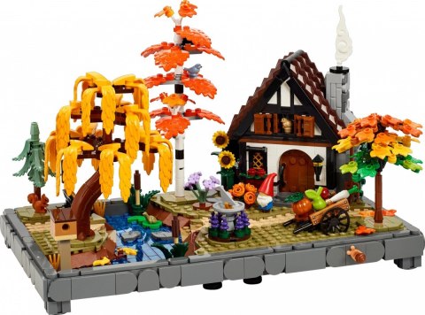 Klocki Icons 11372 Jesienny ogród z chatką LEGO