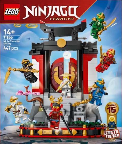 Klocki Ninjago 71866 Ozdoba z postaciami ninja 15-lecie LEGO