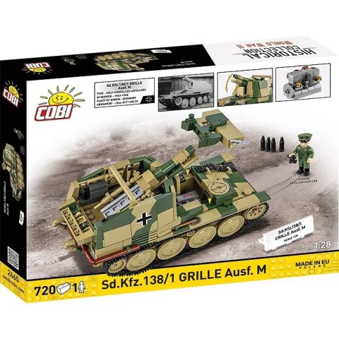 Klocki SD.KFZ.138/1 Grille 720 elementów Cobi Klocki