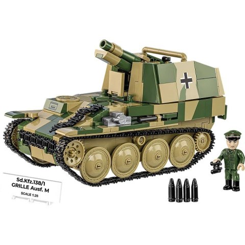 Klocki SD.KFZ.138/1 Grille 720 elementów Cobi Klocki