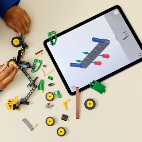 Klocki Technic 42218 Harwester kołowy John Deere 1470H LEGO