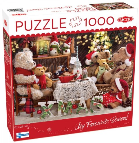 Puzzle 1000 elementów Rodzina pluszowych misiów Tactic