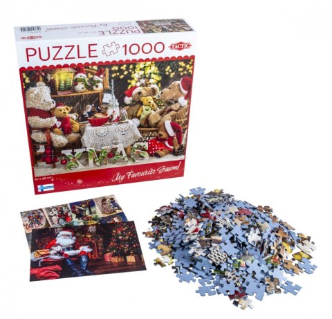Puzzle 1000 elementów Rodzina pluszowych misiów Tactic