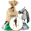 Worek prezentowy Hobby Horse Skippi z koniem szarym i przeszkodą