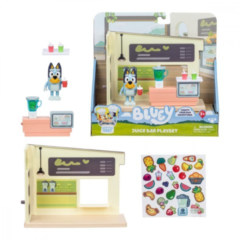 Zestaw figurek Bluey Mini Juice Shop Tm Toys