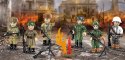 Klocki Bitwa o Stalingrad 76 klocków Cobi Klocki