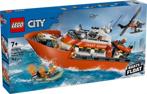Klocki City 60504 Łódź ratunkowa i helikopter straży przybrzeżnej LEGO