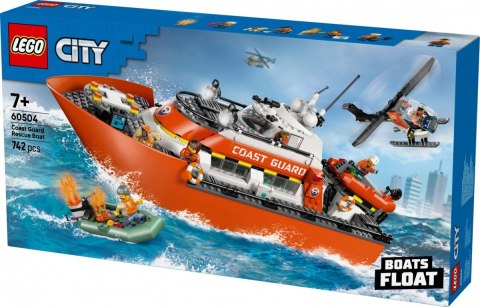 Klocki City 60504 Łódź ratunkowa i helikopter straży przybrzeżnej LEGO