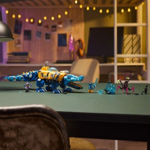 Klocki DREAMZzz 71512 Krokodylołódź podwodna LEGO