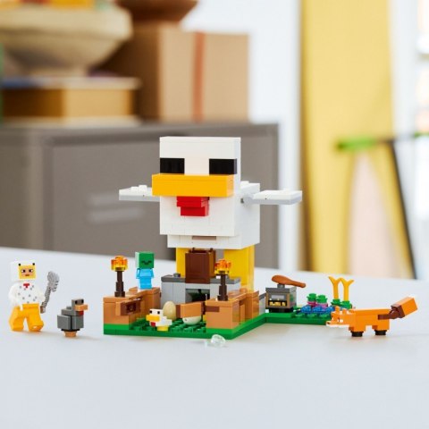 Klocki Minecraft 21585 Farma kurczaków LEGO