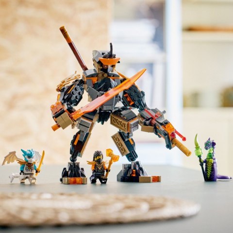 Klocki Ninjago 71854 Mech specjalny Colea i Zane w smoczej zbroi LEGO