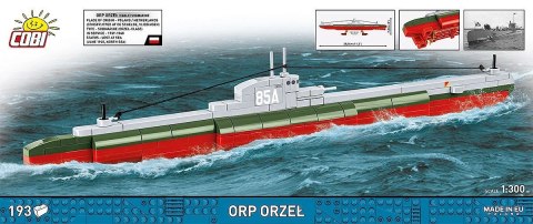 Klocki ORP Orzeł 193 klocki Cobi Klocki
