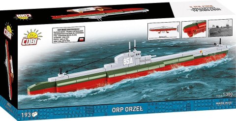Klocki ORP Orzeł 193 klocki Cobi Klocki