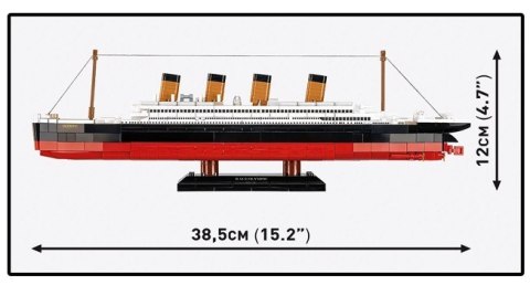 Klocki R.M.S Olympic 595 klocków Cobi Klocki
