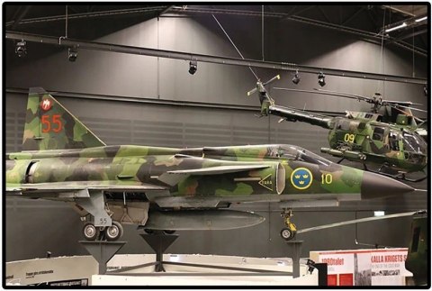 Klocki Saab AJS 37 Viggen 911 klocków Cobi Klocki