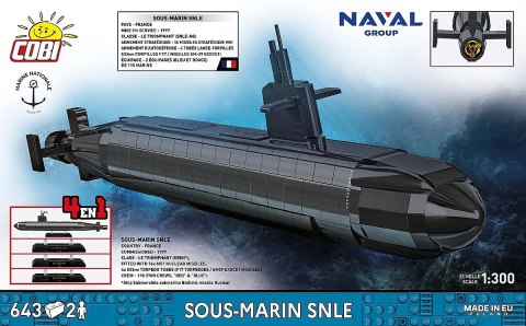 Klocki Sous-Marin SNLE 643 klocki Cobi Klocki