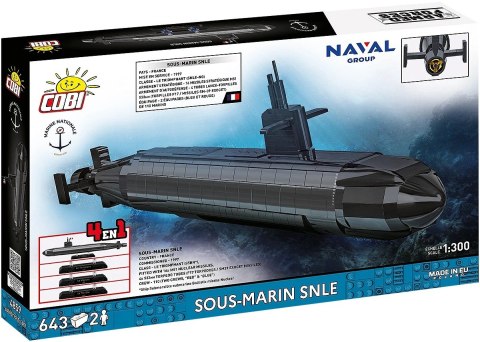 Klocki Sous-Marin SNLE 643 klocki Cobi Klocki