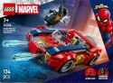 Klocki Super Heroes 76336 Spider-Man w samochodzie kontra zvenomowany Wolverine LEGO