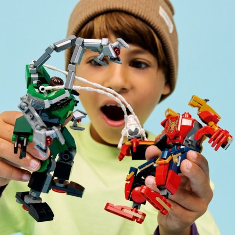 Klocki Super Heroes 76338 Bitwa mechów: Spider-Man kontra Doc Ock LEGO