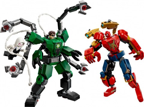 Klocki Super Heroes 76338 Bitwa mechów: Spider-Man kontra Doc Ock LEGO