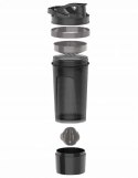 BIDON SHAKER DO KOKTAJLI ODŻYWEK NA SIŁOWNIĘ KINGHOFF SZEJKER 720ml
