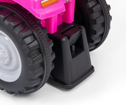 Jeździk Pojazd New Holland T7 Traktor różowy Milly Mally