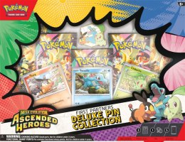 Karty Mega Evolution - Ascended Heroes Deluxe Pin Collection-First Pokemon TCG