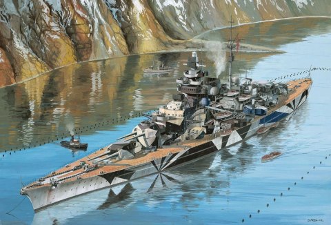 Model plastikowy statek Tirpitz 1:350 Revell