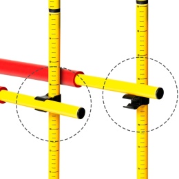 Plastikowy uchwyt poprzeczki do przeszkody Hobby Horse Skippi