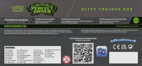 Zestaw Mega Evolution Perfect Order Elite Trainer Box Pokemon TCG