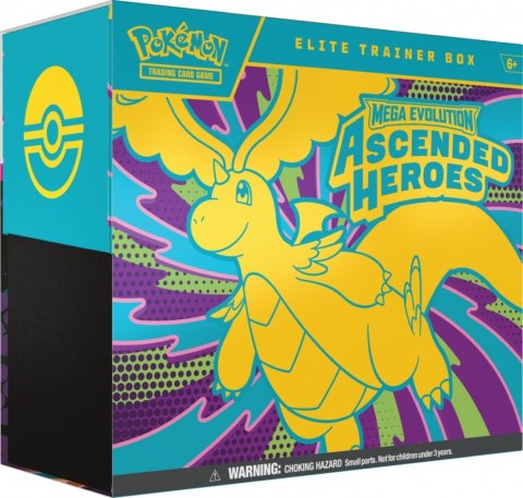 Zestaw Pokemon TCG ME-AH- Elite Trainer Box Pokemon TCG