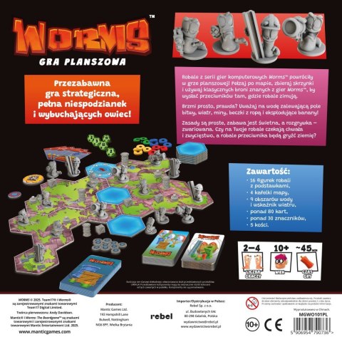 Gra Worms (PL) Rebel
