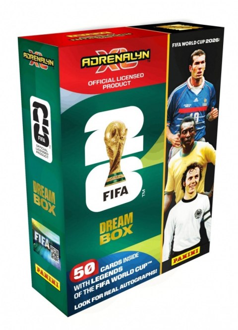 Karty FIFA World Cup 2026 Dream box Panini Kolekcja