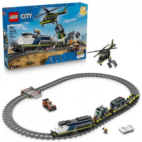 Klocki City 60508 Napad na policyjny pociąg LEGO