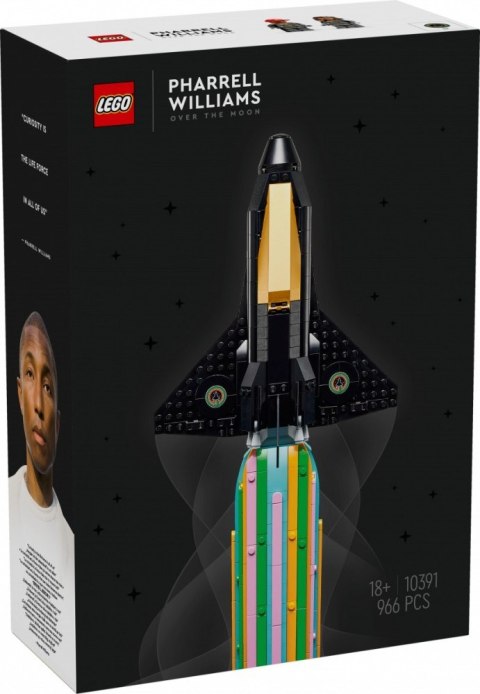 Klocki Icons 10391 Radość z Pharrellem Williamsem LEGO