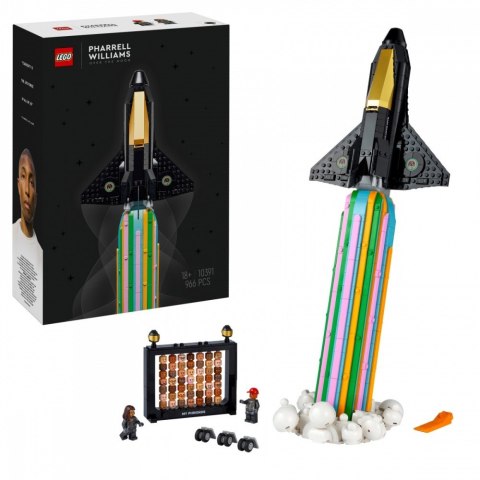 Klocki Icons 10391 Radość z Pharrellem Williamsem LEGO