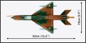Klocki Mig 21 396 klocków Cobi Klocki