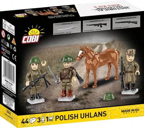 Klocki Polscy Ułani 44 klatki Cobi Klocki
